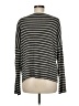 Eileen Fisher Stripes Gray Pullover Sweater Size M - photo 2