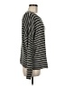 Eileen Fisher Stripes Gray Pullover Sweater Size M - photo 4