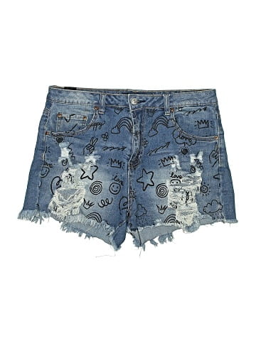 Almost Famous Denim Shorts (view 1)