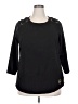 MICHAEL Michael Kors 100% Elastane Black 3/4 Sleeve Top Size 2X - photo 1