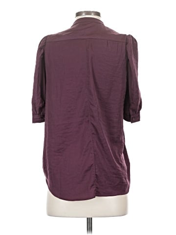 CALVIN KLEIN JEANS 3/4 Sleeve Button-Down Shirt (view 2)