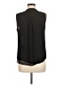 Tommy Hilfiger 100% Polyester Black Sleeveless Blouse Size M - photo 2