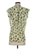 CAbi 100% Polyester Green Sleeveless Blouse Size XS - photo 2