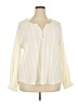 FRYE Ivory Long Sleeve Blouse Size XXL - photo 1