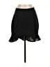 Superdown 100% Polyester Solid Black Casual Skirt Size S - photo 1