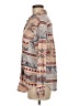 C&C California Print Tan Long Sleeve Blouse Size M - photo 5