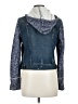 Free People 100% Cotton Blue Denim Jacket Size M - photo 2
