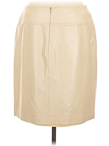 VS2 by Vakko Leather Skirt (view 2)