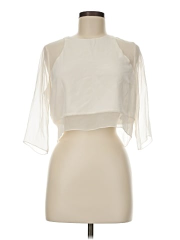 Elizabeth and James Sleeveless Silk Top (view 1)