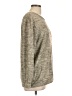 Perfect Peach Metallic Gold Pullover Sweater Size L - photo 4