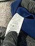 Naked Zebra 100% Polyester Blue 3/4 Sleeve Blouse Size S - photo 8