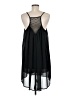 Unbranded Solid Black Casual Dress Size M - photo 2