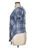 Dex Argyle Blue Short Sleeve Top Size 1X - photo 5