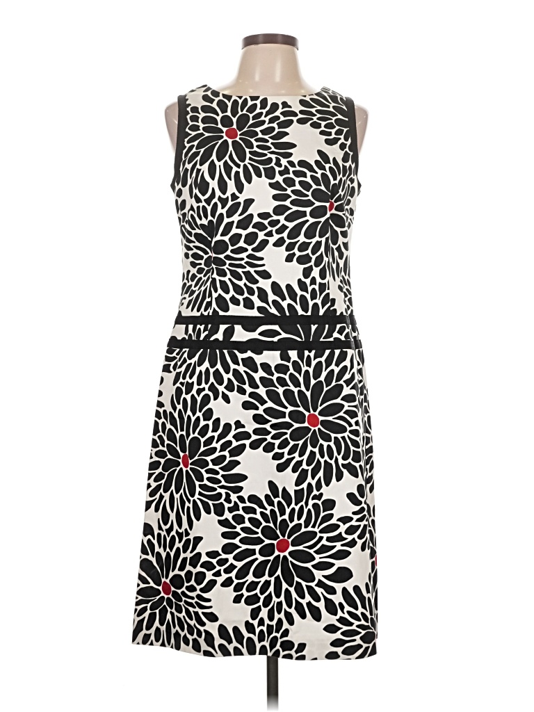 Pre-owned Talbots Casual Dress In Black