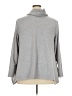 1.State Gray Turtleneck Sweater Size 2X - photo 2