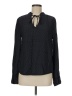 Hinge 100% Viscose Black Long Sleeve Blouse Size M - photo 1