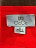 CeCe Red Short Sleeve Top Size S - photo 7