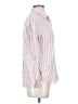 Rails Stripes Pink Long Sleeve Button-Down Shirt Size S - photo 4