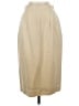 Augustus 100% Wool Solid Ivory Wool Skirt Size 26 waist (estimated) - photo 1