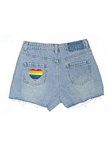Angel Kiss Denim Shorts (view 2)
