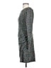 Boden Tweed Gray Cocktail Dress Size 4 - photo 5