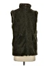 Democracy 100% Polyester Green Faux Fur Vest Size S - photo 1