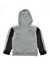 Adidas 100% Polyester Gray Zip Up Hoodie Size 6 - photo 2