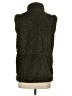 Democracy 100% Polyester Green Faux Fur Vest Size S - photo 2