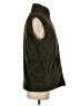 Democracy 100% Polyester Green Faux Fur Vest Size S - photo 4