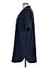 Bobeau Solid Blue Casual Dress Size L - photo 5