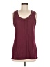 J.Jill Burgundy Sleeveless Blouse Size M - photo 1