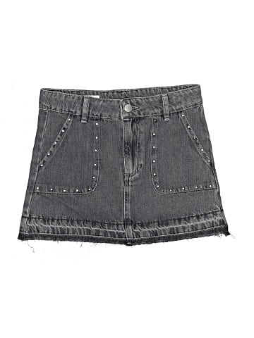 Zara Denim Skirt (view 1)