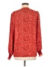 Max Studio 100% Polyester Red Long Sleeve Blouse Size M - photo 2