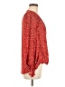 Max Studio 100% Polyester Red Long Sleeve Blouse Size M - photo 4