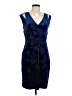 PROSECCO Blue Cocktail Dress Size 10 - photo 1