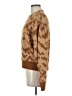 Ulla Johnson Animal Print Brown Wool Pullover Sweater Size M - photo 5