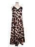 Shein Animal Print Brown Cocktail Dress Size XL - photo 1