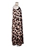 Shein Animal Print Brown Cocktail Dress Size XL - photo 4