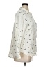 George 100% Rayon Print Ivory Long Sleeve Blouse Size XL - photo 4