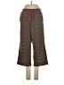 Lands' End Print Red Casual Pants Size S - photo 1