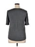 Molly & Isadora Gray Short Sleeve Top Size 0X - photo 2