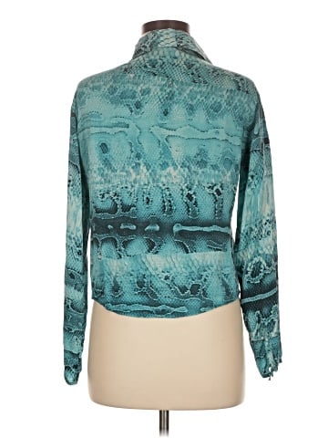 Just Cavalli Long Sleeve Silk Top (view 2)