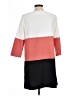 Just Fab Color Block Ivory 3/4 Sleeve Blouse Size L - photo 2