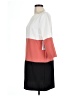 Just Fab Color Block Ivory 3/4 Sleeve Blouse Size L - photo 5