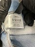 C'est Toi Blue Denim Shorts Size L - photo 4