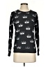 Chaser Print Black Pullover Sweater Size S - photo 1