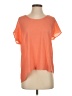 Soprano Orange Short Sleeve Top Size S - photo 1