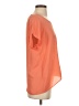 Soprano Orange Short Sleeve Top Size S - photo 4