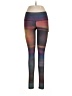 Aimée Graphic Purple Yoga Pants Size M - photo 1