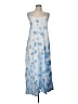 Assorted Brands 100% Rayon Tie-dye Blue Casual Dress Size M - photo 1